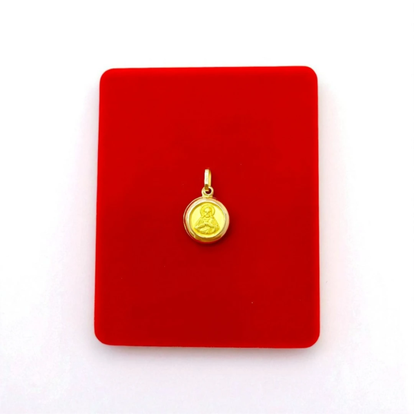 Dije Sagrado Corazón de Jesús 18K