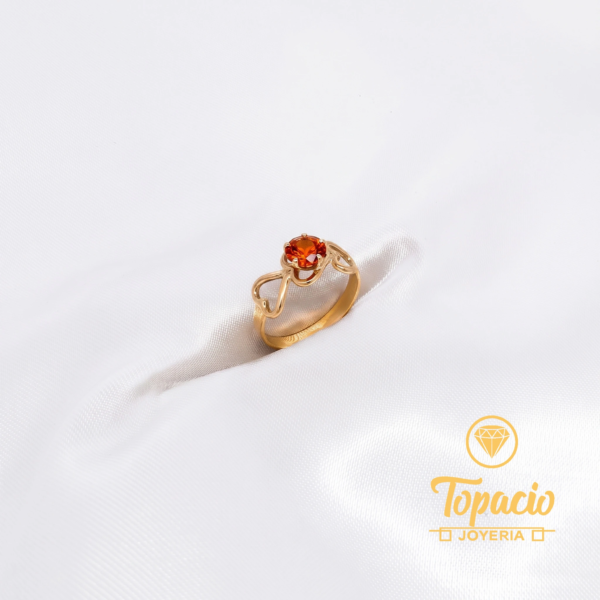 Anillo Corazón 18K