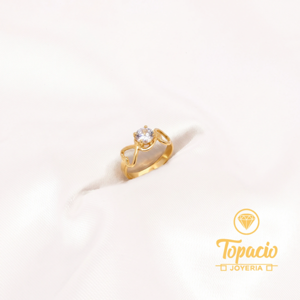 Anillo Corazón 18K