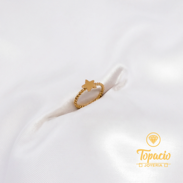 Anillo Estrella 18K