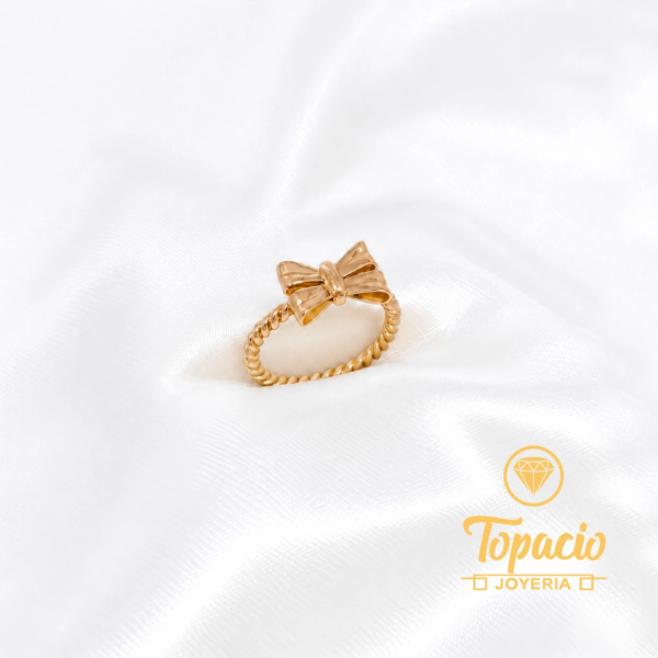 Anillo Lazo Trenzado 18K